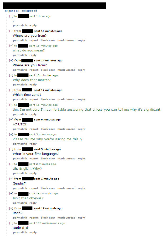 I Think This Redditor Might Be A Stalker 