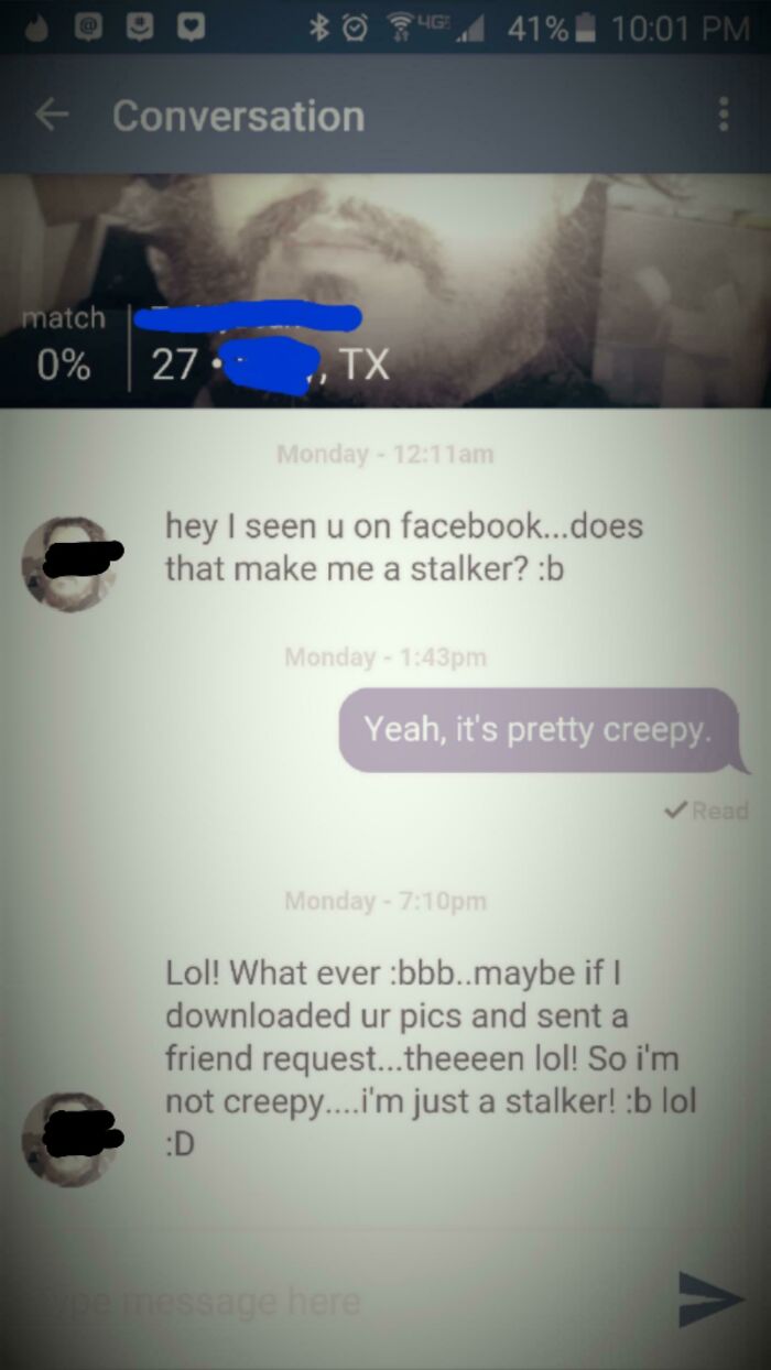 I'm Just A Stalker!