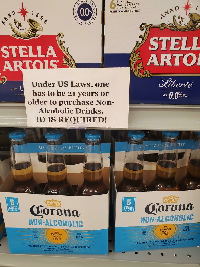 You Still Have To Be 21 To Purchase Non-Alcoholic Beer