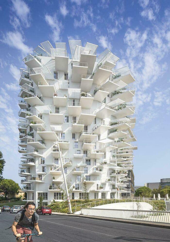 L’arbre Blanc (The White Tree) Residential Tower, Montpellier, France 