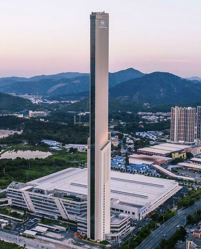 Thyssenkrupp Elevators Test Tower In Zhongshan, China