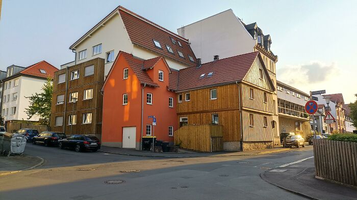 This House With At Least 5 Different Styles In Kassel, Germany