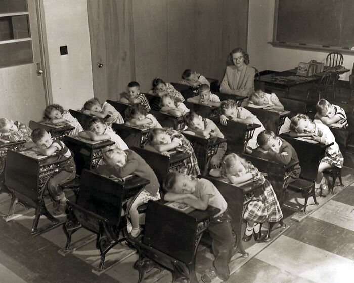 They Never Should Have Eliminated Nap Time. 1950s