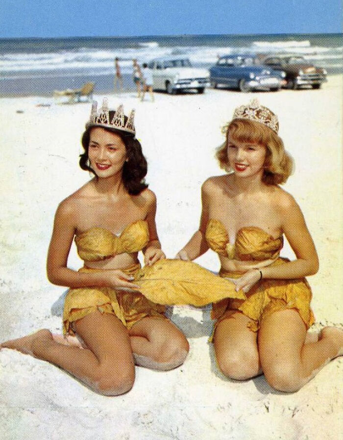 North Carolina Tobacco Queens In 'Tobacco Bikinis', 1950′s