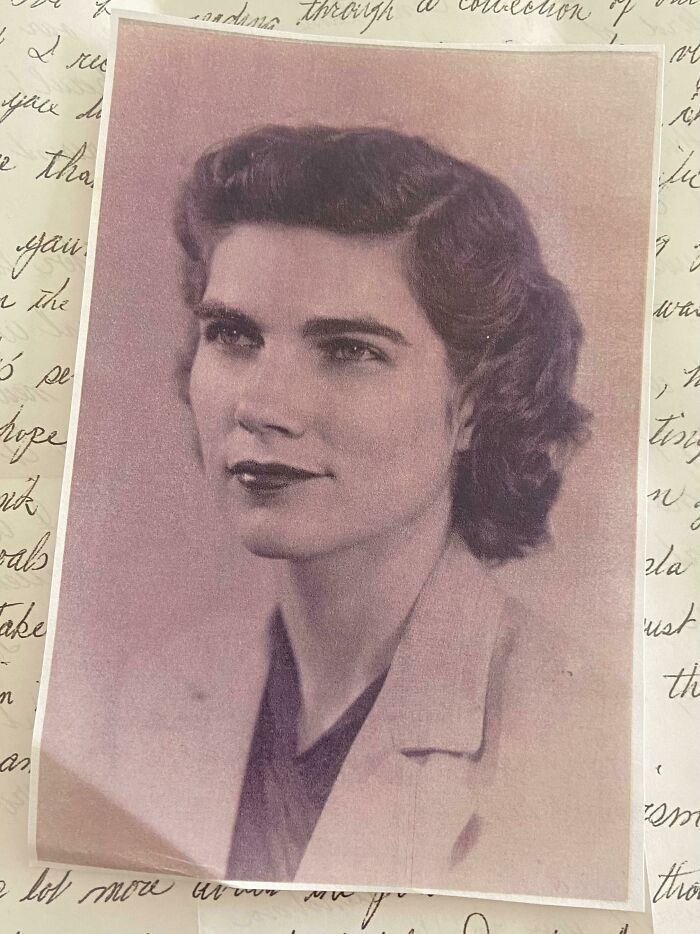 My Grandma In The 1940’s. She’s 99 Years Old Now And Still Going Strong