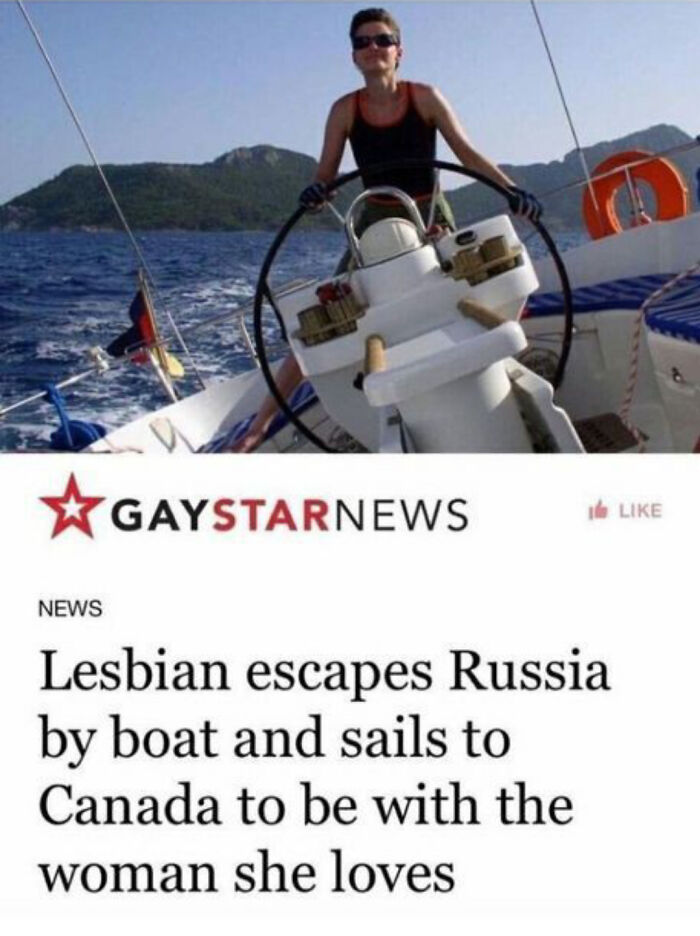 Chaotic Lesbian Escapes Russia To Be With The Women She Loves