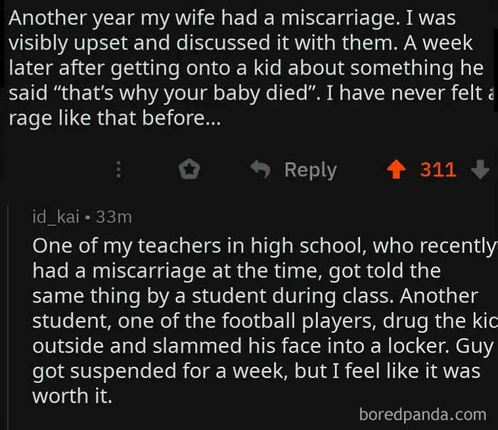 Found In A Thread About Times Teachers Wanted To Punch Their Students