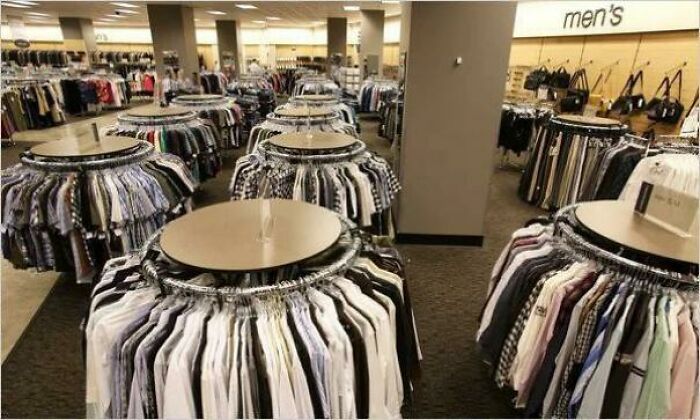 Who Hid In These Clothing Racks In Department Stores As A Kid When Shopping With Their Parents?