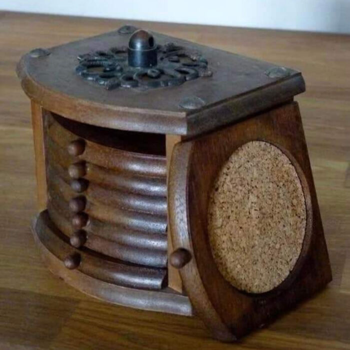 Let's Get Down To Brass Tacks. Every House Had These Coasters
