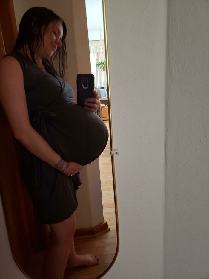 Mi hermana embarazada de trillizos
