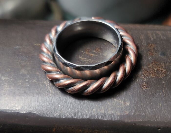 My Girl's Ring On The Inside Of Mine
