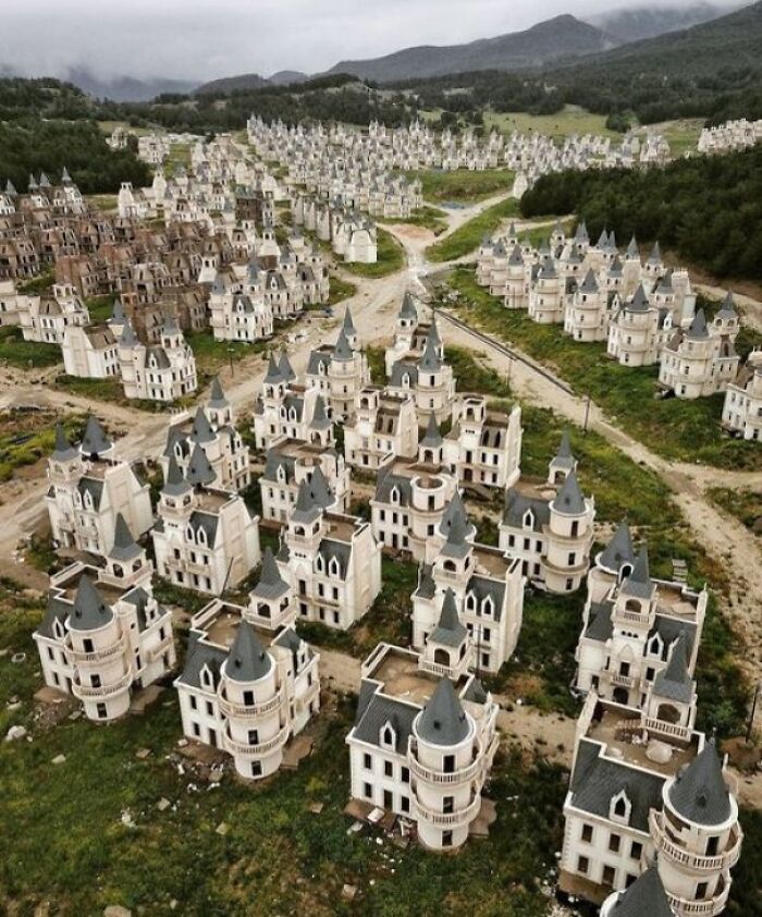 $ 200 Million Ghost Town Of Castles In Mudurnu, Turkey
