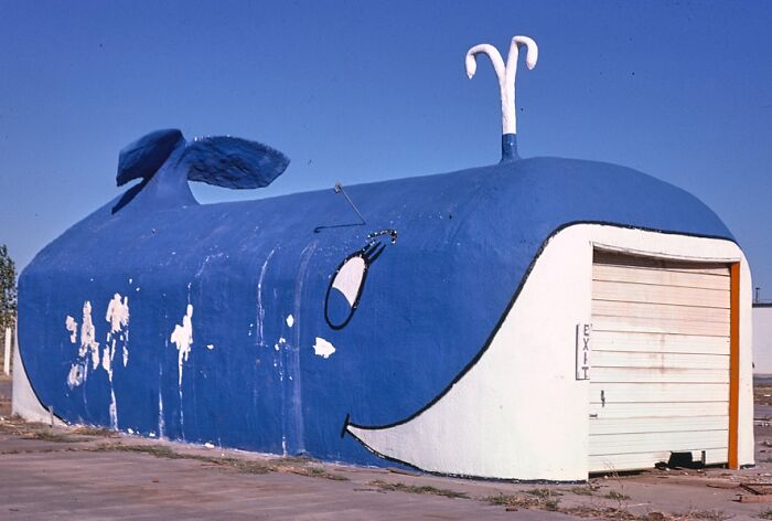 The Whale Car Wash, Formerly Located At Nw 50th St. & Meridian Ave. In Oklahoma City (Photo By John Margolies, 1979)