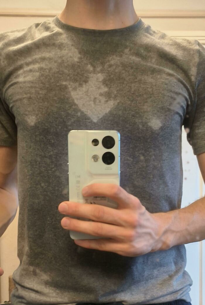 Apparently Nipples Don't Sweat
