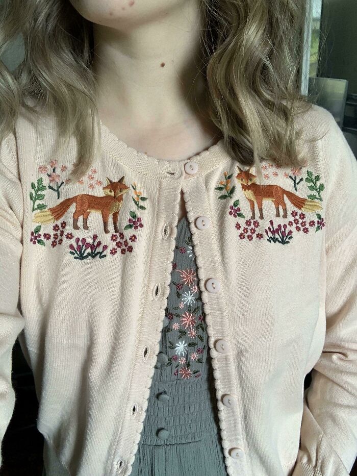 Found This Foxy Cardigan And Immediately Thought Of This Sub :)