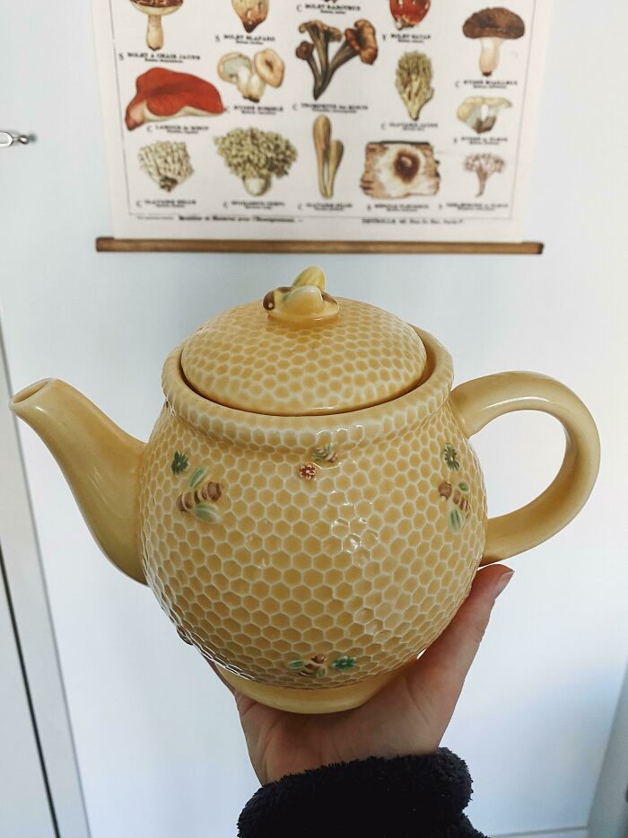 This Teapot My Mom Gifted Me Is Pretty Charming