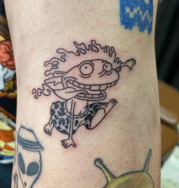 Donnie from The Wild Thornberrys tattoo
