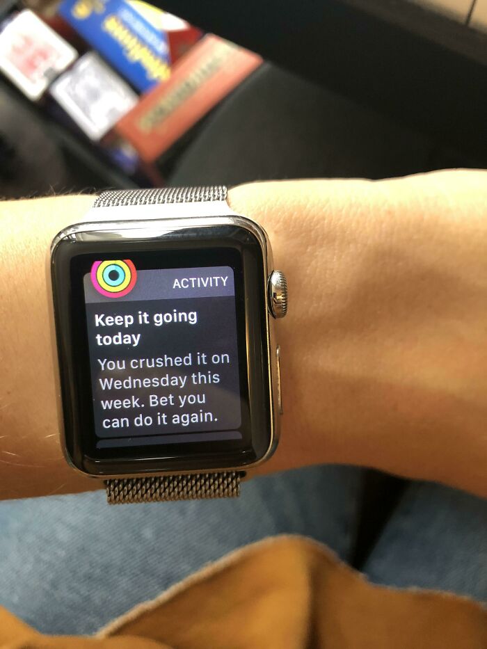 Judging By My Heart Rate, My Apple Watch Thinks I Was Very Active On Wednesday. In Reality I Just Had A Long Panic Attack. Bet I Can Do It Again!