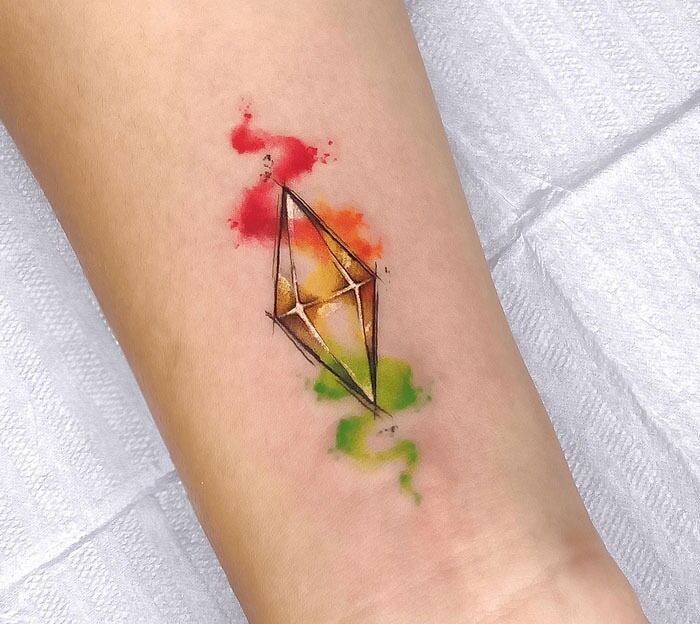The Sims sign tattoo 