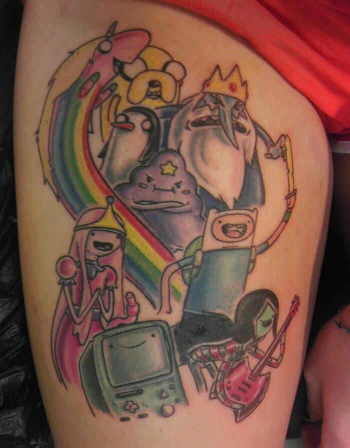 Adventure Time tattoo 