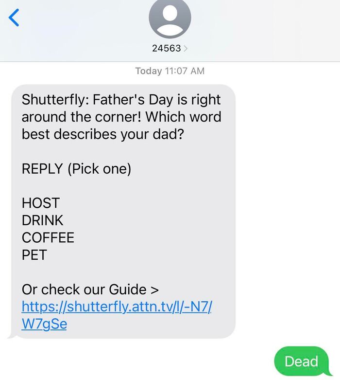 Forgive Me Dad … But I Think He’d Get A Chuckle Out Of My Response