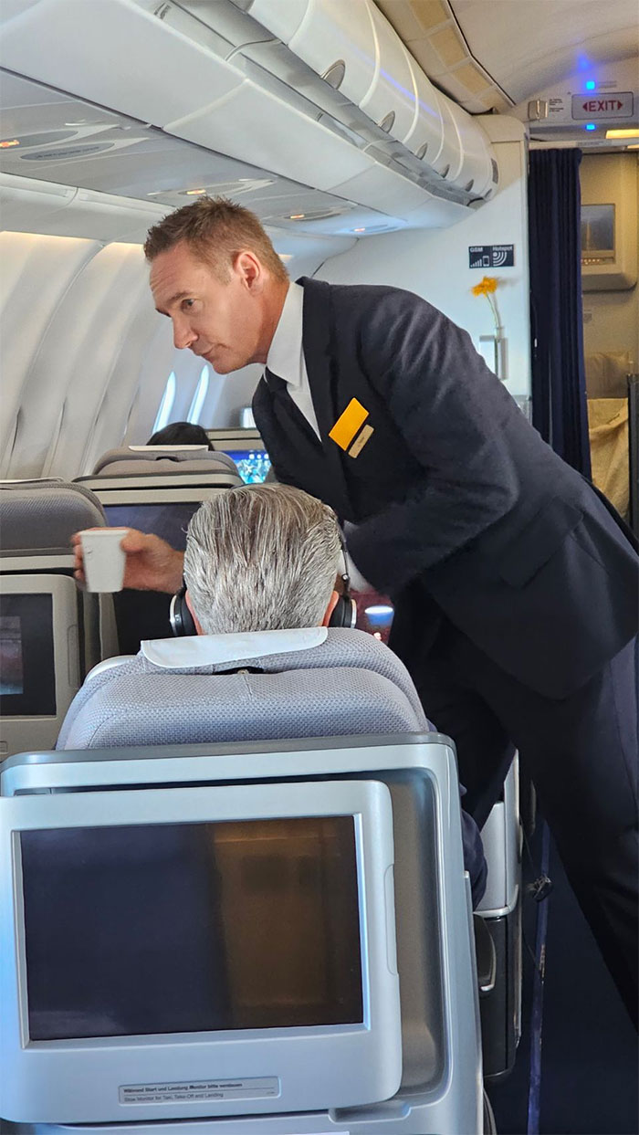 CEO Tries Working As A Flight Attendant To Gain Perspective, Shares His Insights