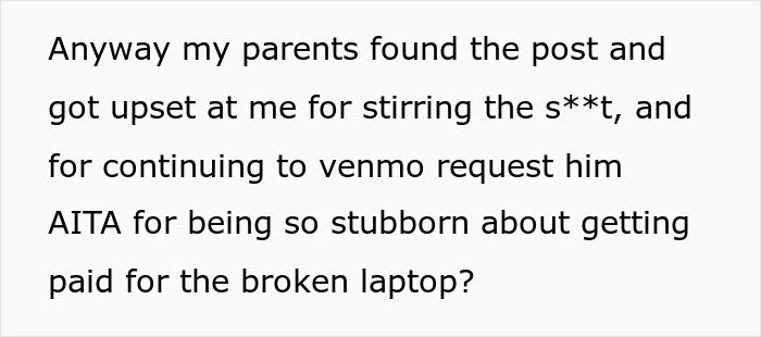 “Every Day I've Sent A $1,859 Request”: People Divided Over How This Woman Is Getting Payback “Every Day I've Sent A $1,859 Request”: People Divided Over How This Woman Is Getting Payback