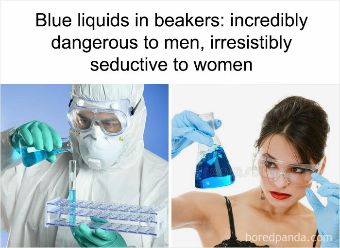 How Else Are They Going To Know The Scientist Is A Woman?