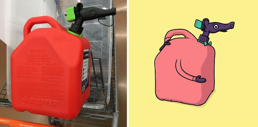 This Artist Sees Faces In Everything And Turns Them Into Fun Illustrations ( 20 New Pics) Interview