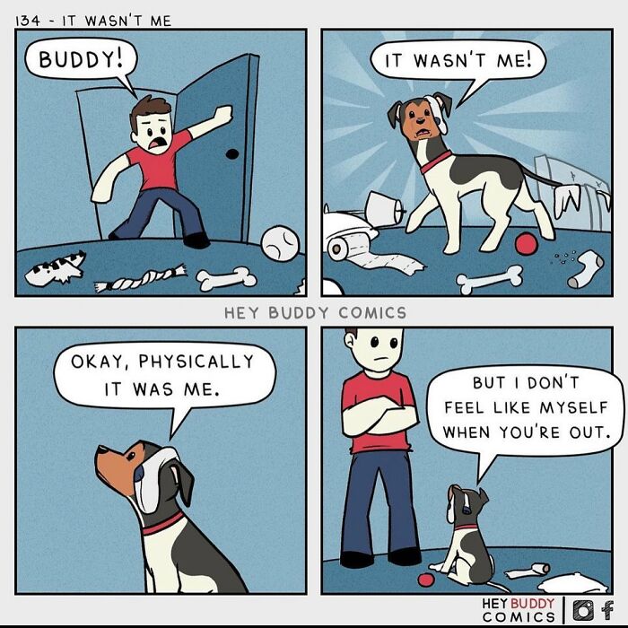 Artist Illustrates Comics Based On His Own Dogs And They Are Too Precious (New Pics)
