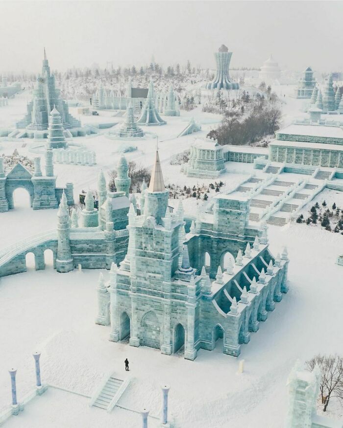 Ice Castle In China