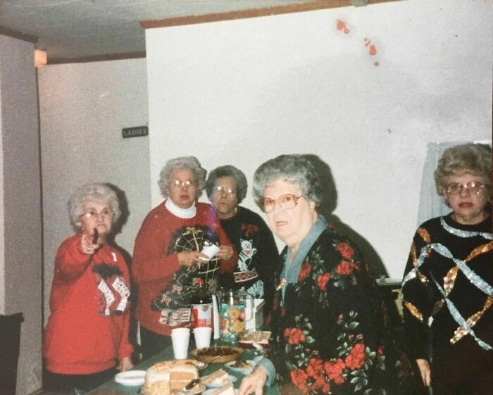 A Secret Meeting Of The Grandmas
