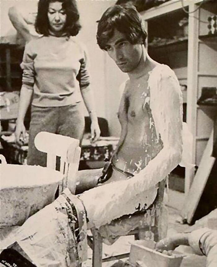 In 1971, French Designer Ruth Francken Took A Fine Looking Young Man And Copied His Beautiful Backside With Plaster To Create A Mold For The Homme Chair (“Homme” Is French For “Man”)