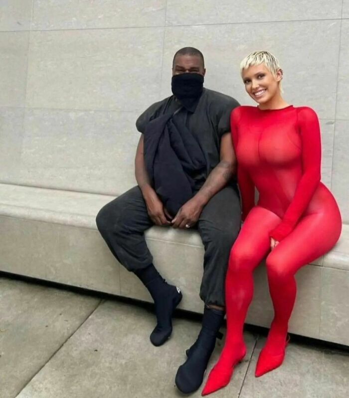 Kanye West And His New “Wife” Stir Up Hate In Italy After Being Spotted In Revealing Outfits