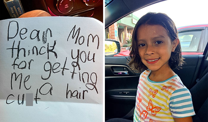 First Haircut Thank You Letter