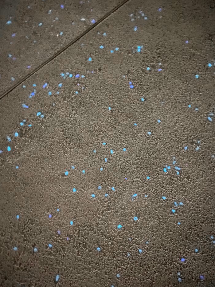 My Country Puts Phosphor Into Sidewalks So You Can See At Night