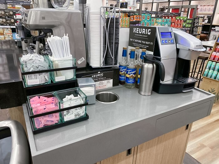 This Store Lets You Test Out A Keurig And Make Your Own Coffee To See If You Want To Buy It