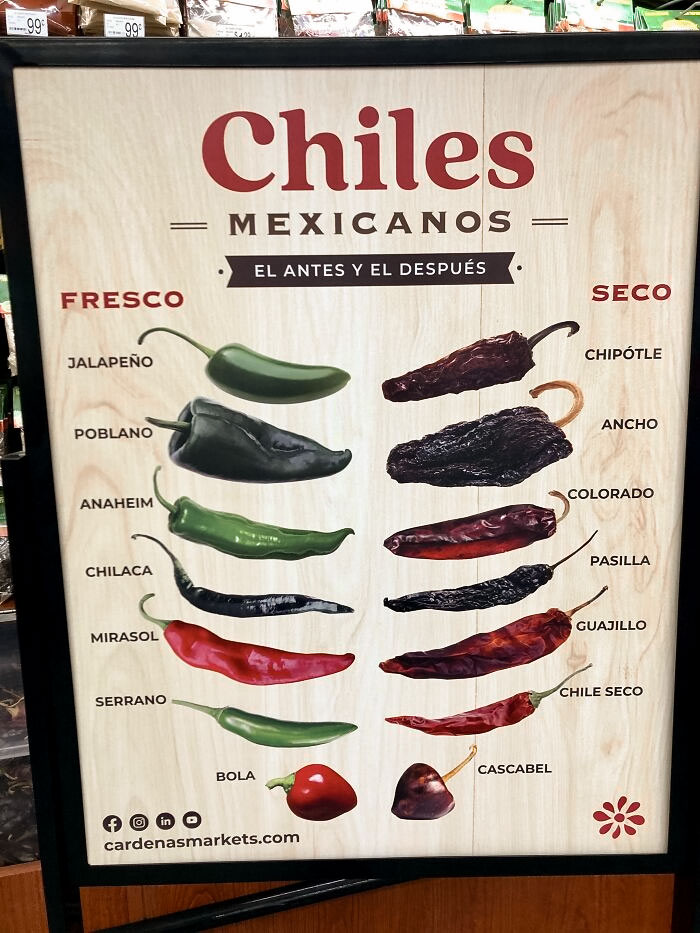 Spicy Guide To Mexican Chiles I Saw At My Local Grocery Store