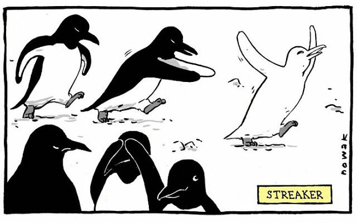 Here Are 39 New Silly Single-Panel Illustrations By Joseph Nowak