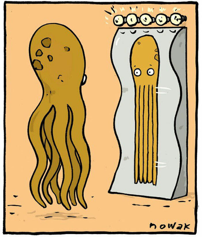 Here Are 39 New Silly Single-Panel Illustrations By Joseph Nowak