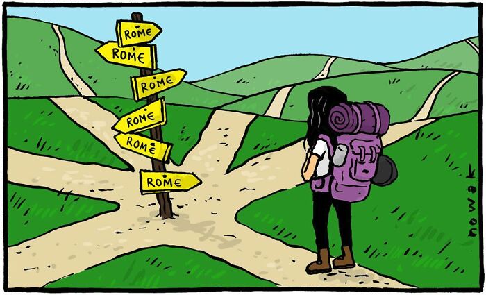 Here Are 39 New Silly Single-Panel Illustrations By Joseph Nowak