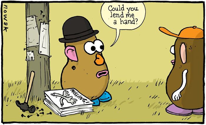 Here Are 39 New Silly Single-Panel Illustrations By Joseph Nowak