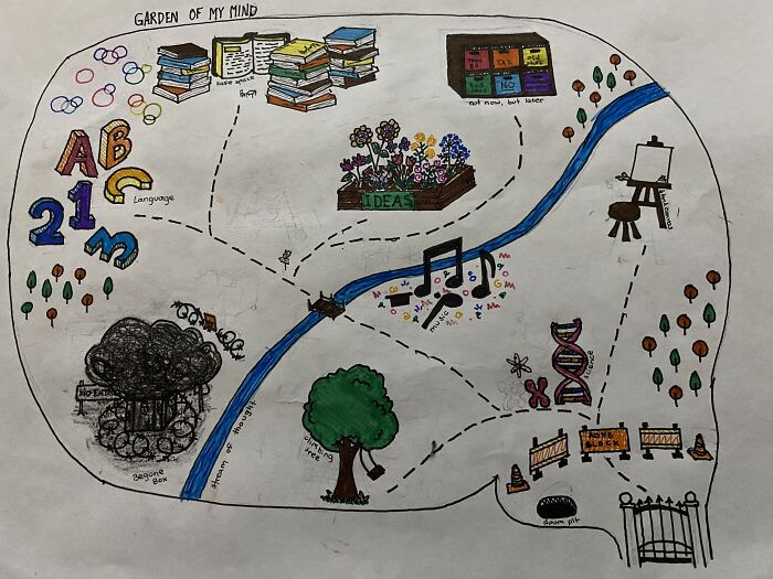 Drew This A While Ago. It’s Messy In There!