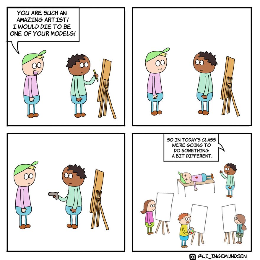 I Create Dark And Absurd Comics, And Here Are 20 Of The Best Ones