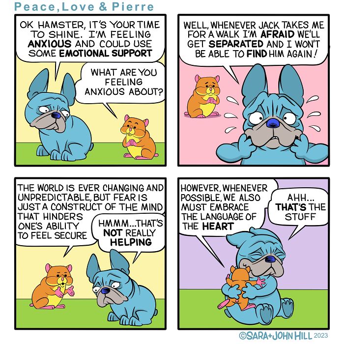 Peace Love & Pierre: A New Comic Strip Featuring Characters Who Will Not Only Make You Laugh, But Will Also Steal Your Heart