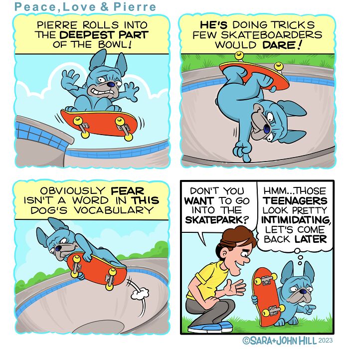Peace Love & Pierre: A New Comic Strip Featuring Characters Who Will Not Only Make You Laugh, But Will Also Steal Your Heart