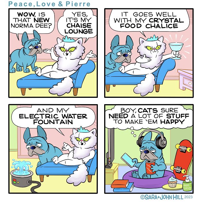 Peace Love & Pierre: A New Comic Strip Featuring Characters Who Will Not Only Make You Laugh, But Will Also Steal Your Heart