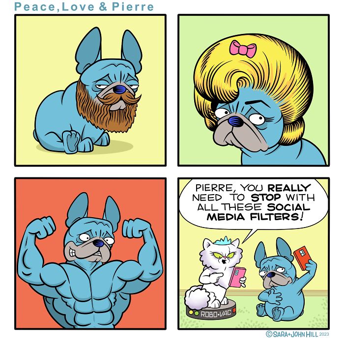 Peace Love & Pierre: A New Comic Strip Featuring Characters Who Will Not Only Make You Laugh, But Will Also Steal Your Heart