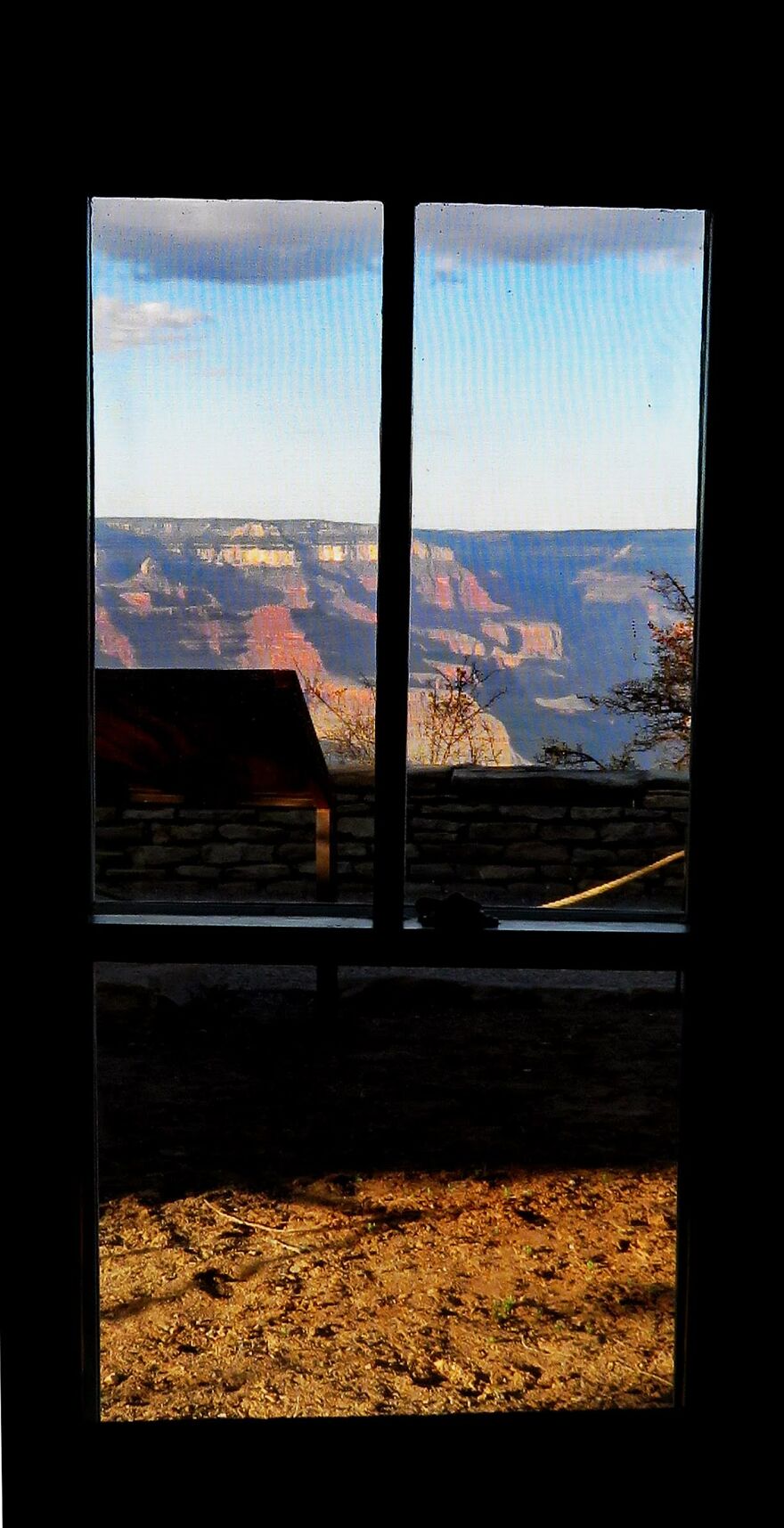 Inside Buckey O'neill's Cabin On The Rim Of The Grand Canyon