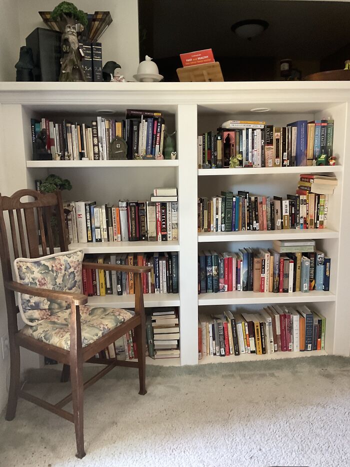 My Wife Removed Our Unused Wetbar And Added Awesome Library Wall!